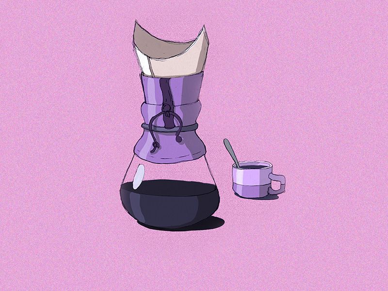 papillons torrefaction Lyon - Un excellent café grâce à une Chemex