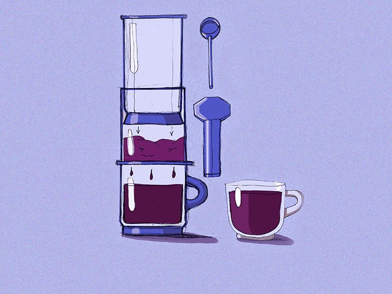 papillons torrefaction Lyon - Savoir utiliser un Aeropress