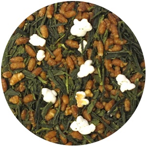 produit torrefaction papillons - Genmaicha avec Pop Corn vert Bio