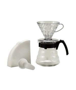 produit torrefaction papillons - Kit V60 Dripper plastique 1-5 tasses