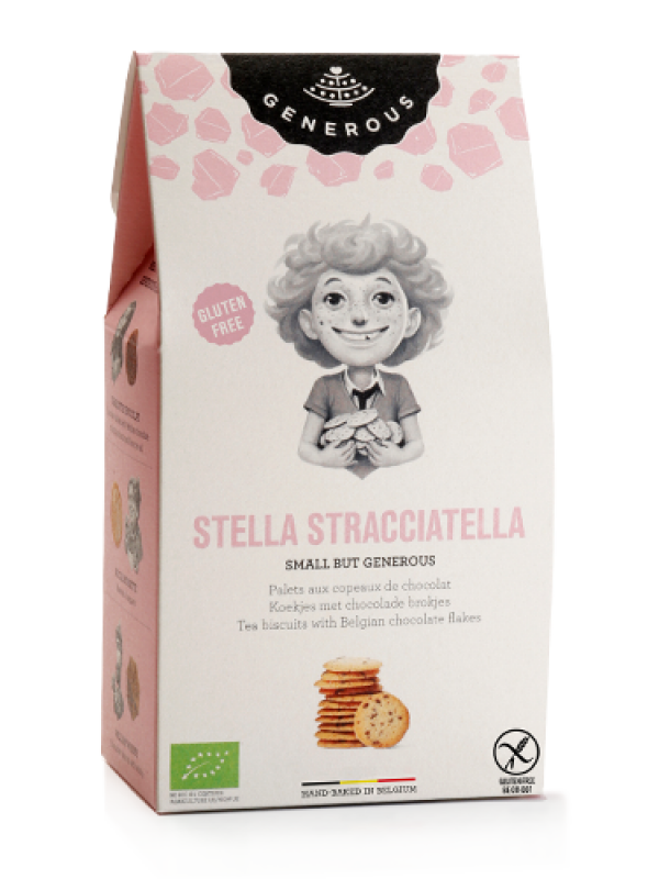 produit torrefaction papillons - Stella Stracciatella : Palets aux copeaux de chocolat