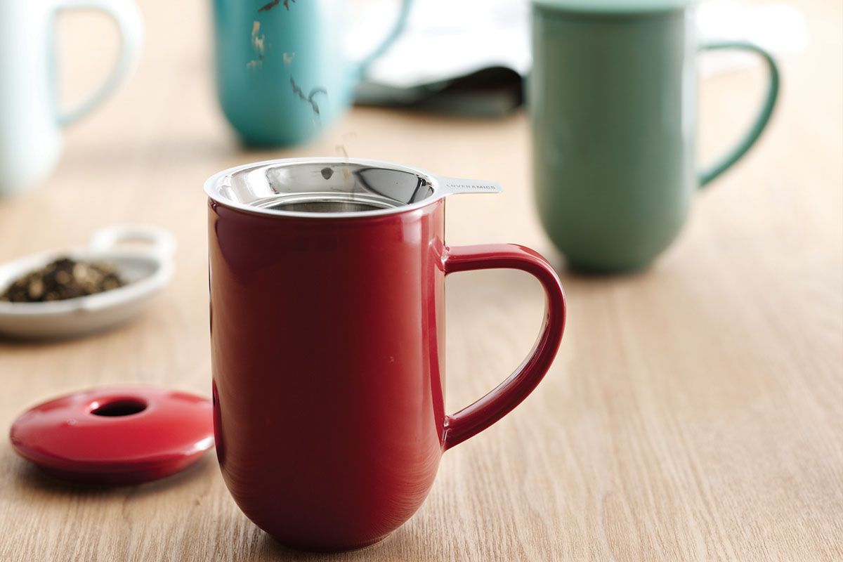 Acheter Tasse à thé en céramique avec infuseur et couvercle, tasse